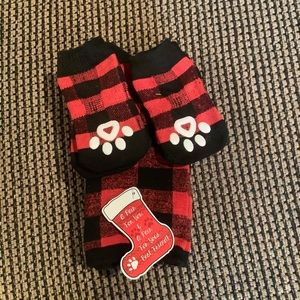 Matching Socks (2 pair) for you and your best friend (1 pair dog) NEW